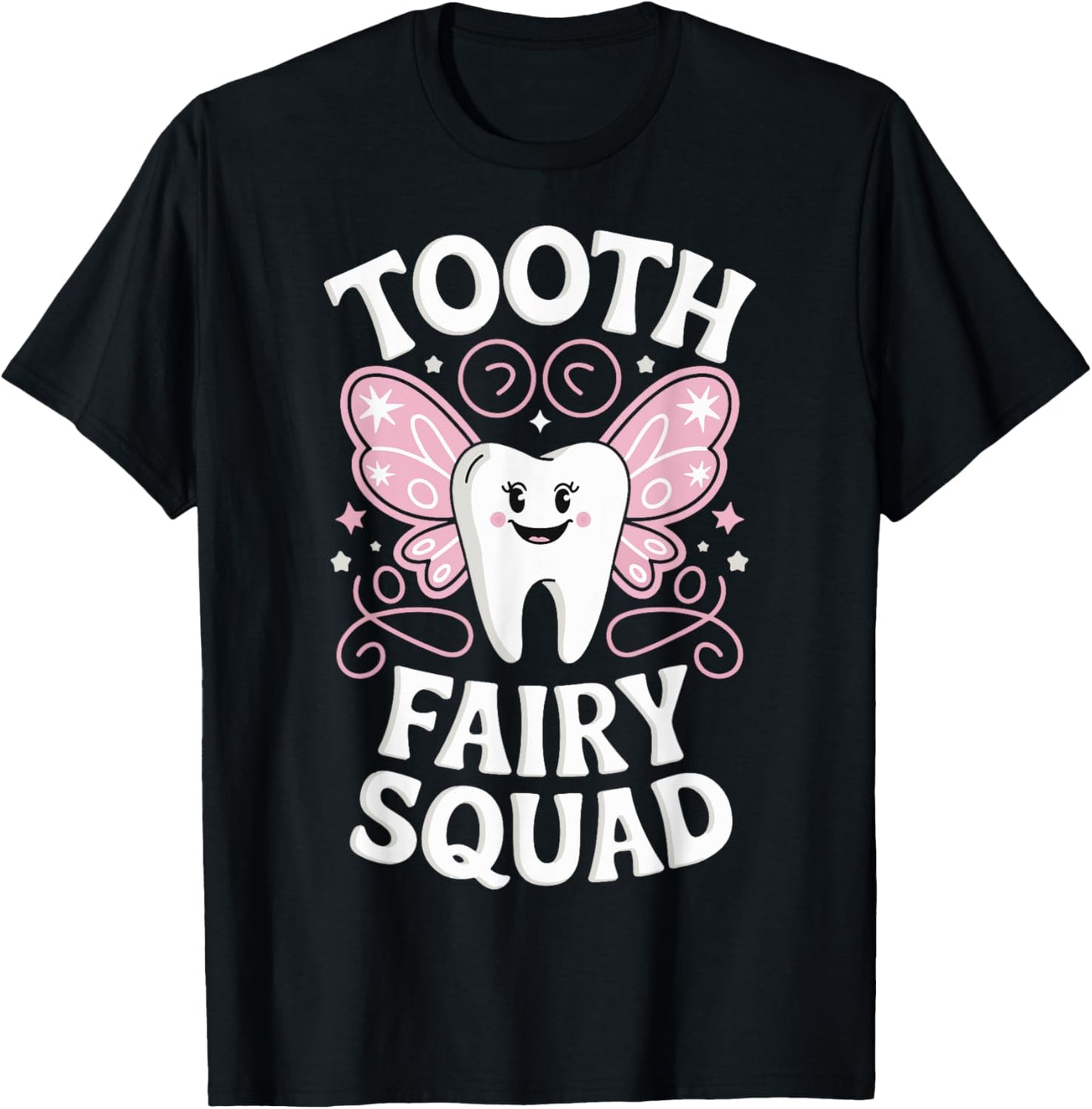 Tooth Fairy Squad T-Shirt - T-Shirt | Black