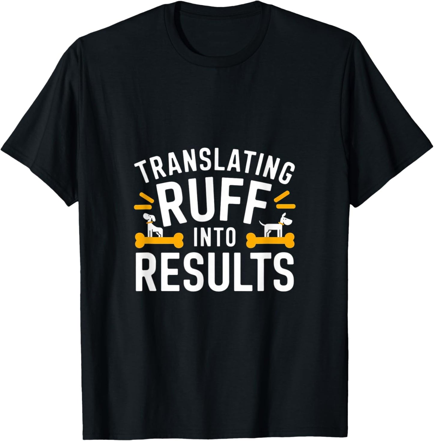 Funny Dog Trainer T-Shirt - T-Shirt | Black