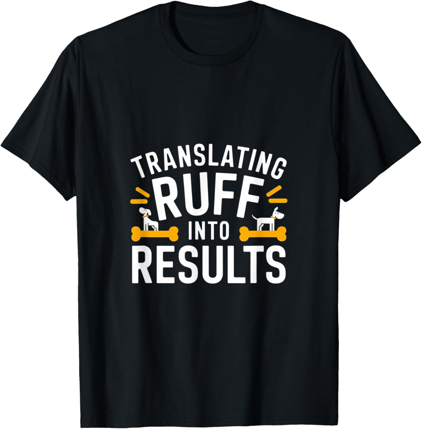 Funny Dog Trainer T-Shirt - T-Shirt | Black