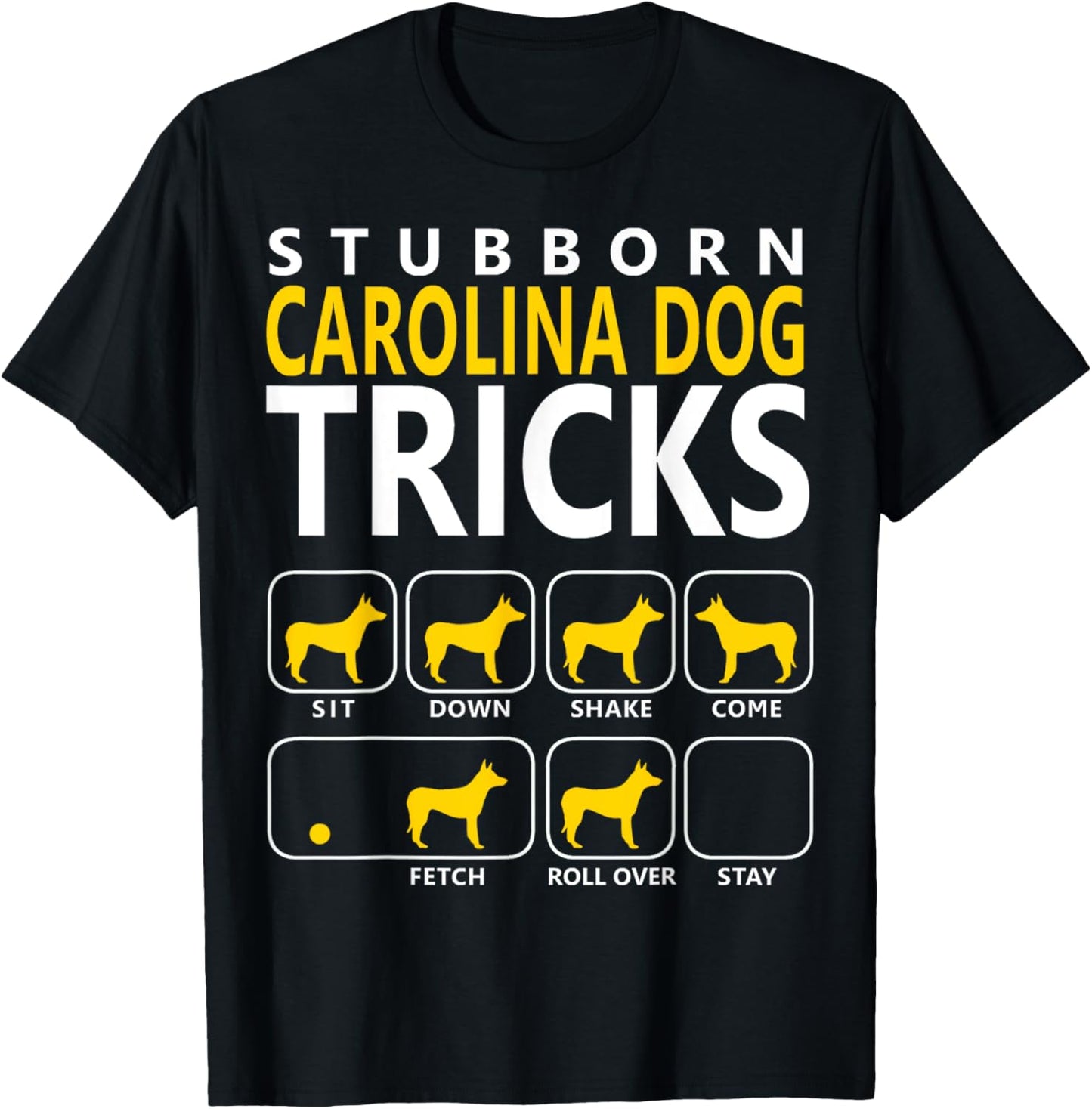 Carolina Dog | Carolina Dog | Women T-Shirt - T-Shirt | Black