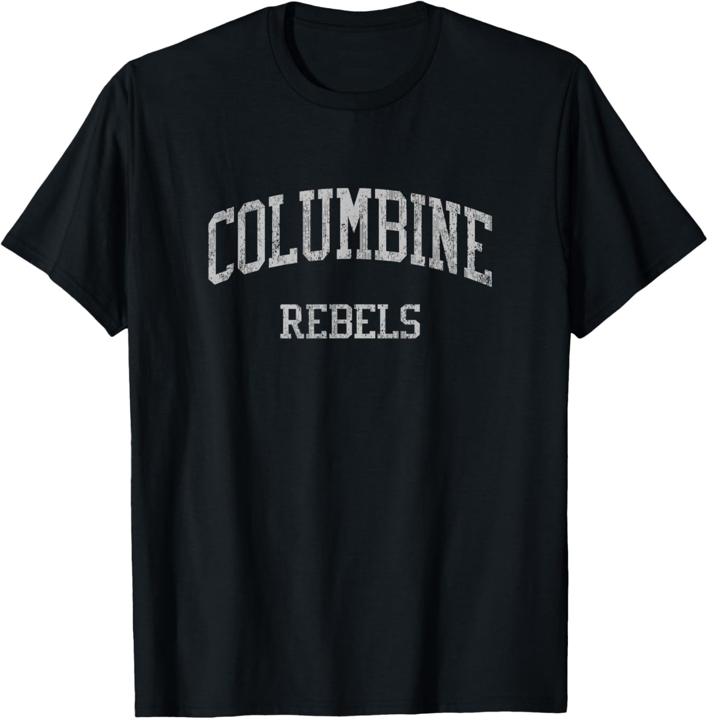 Columbine High School HS Littleton CO Vintage Sports T-Shirt - T-Shirt | Black