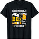 Cornhole et bière, C'est Pourquoi Je suis là Funny Corn Hole Haut de Gamme T-Shirt - T-Shirt | Black