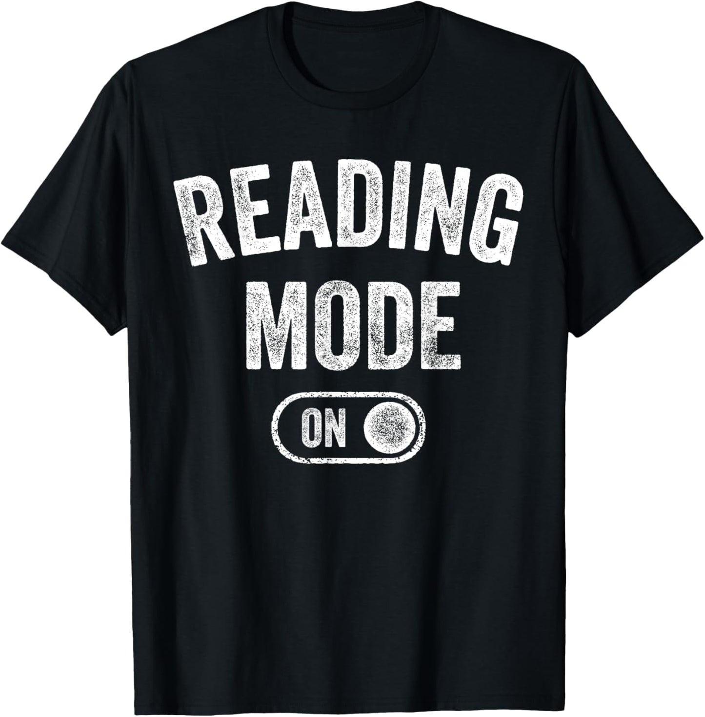 Reading Mode On Funny Book Lover Gift librarian teacher T-Shirt - T-Shirt | Black