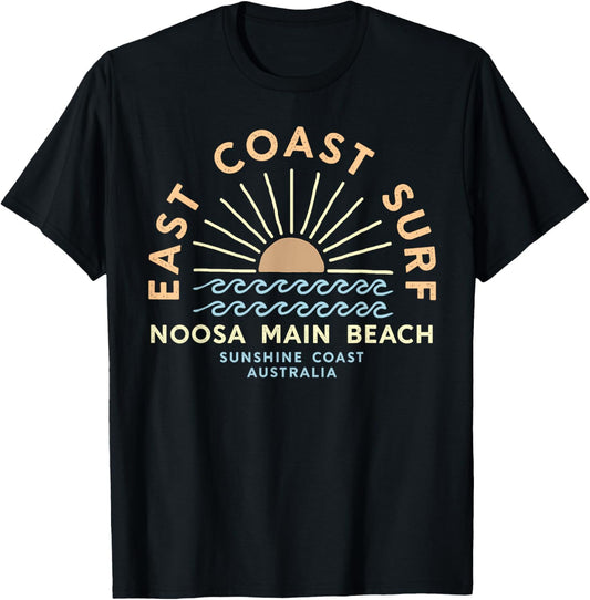 Noosa Beach Australia Souvenir Women Kids T-Shirt - T-Shirt | Black