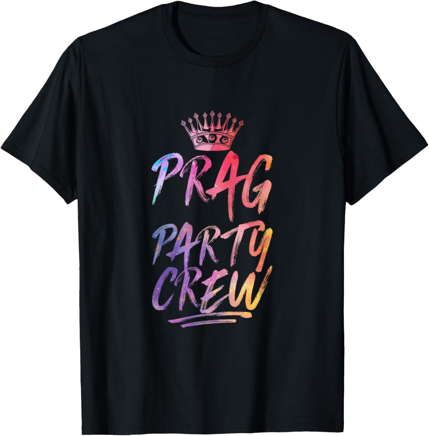 Prag Party Crew | Urlaubsteam T-Shirt - T-Shirt | Black