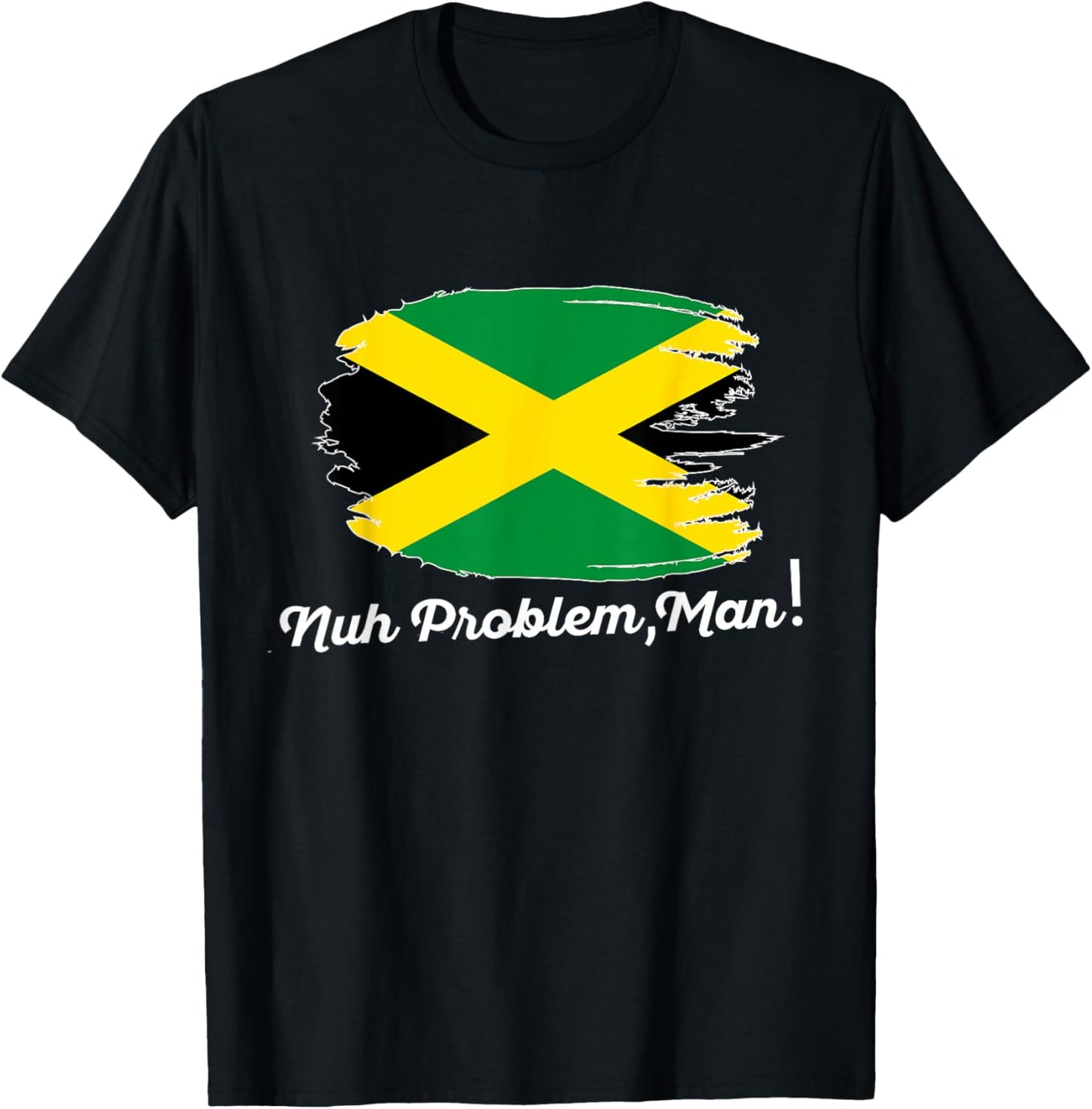 Jamaica Flag Souvenir Jamaican Vintage Men Women Boy Girls T-Shirt - T-Shirt | Black