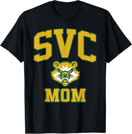 Saint College Vincent Mom Mother Athletics Vintage Sports T-Shirt - T-Shirt | Black