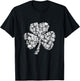 Shamrock Books Green St. Patrick's Day Bookworm Librarian T-Shirt - T-Shirt | Black