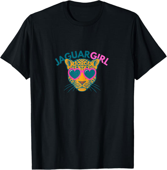 Jaguars USA Jaguar Gifts for Girls Women America Sports T-Shirt - T-Shirt | Black