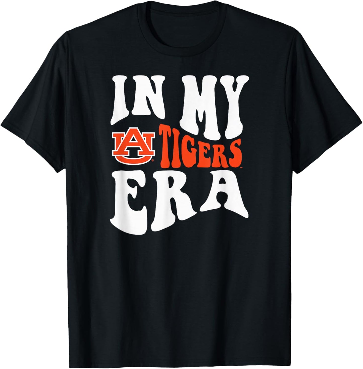 Auburn Tigers Era Navy Officially Licensed T-Shirt - T-Shirt | Black