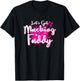 Let's Get Mucking Fuddy Mud Running Team Cool Women Girls T-Shirt - T-Shirt | Black