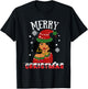 Black African American Merry Christmas Melanin Women Santa T-Shirt - T-Shirt | Black