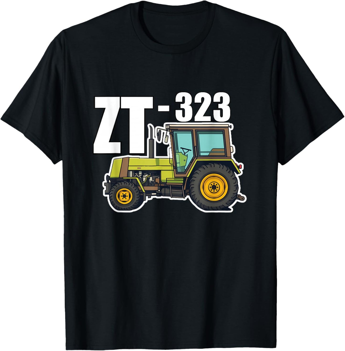 ZT-323 Progress Tractor Agriculture T-Shirt - T-Shirt | Black