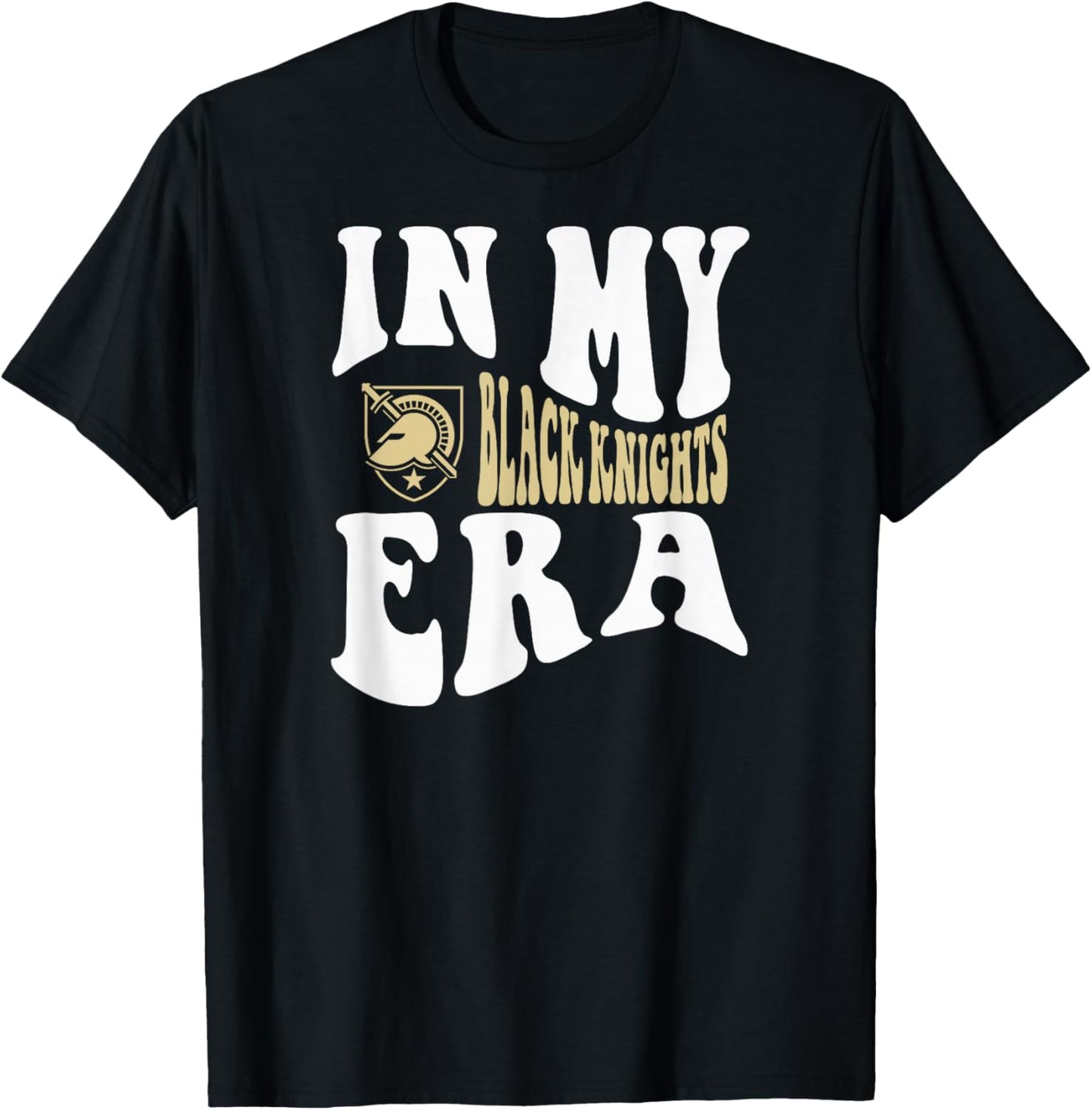 Army Black Knights Era Black Officially Licensed T-Shirt - T-Shirt | Black