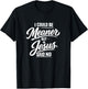 I Could Be Meaner But Jesus Said No Funny Christian T-Shirt - T-Shirt | Black