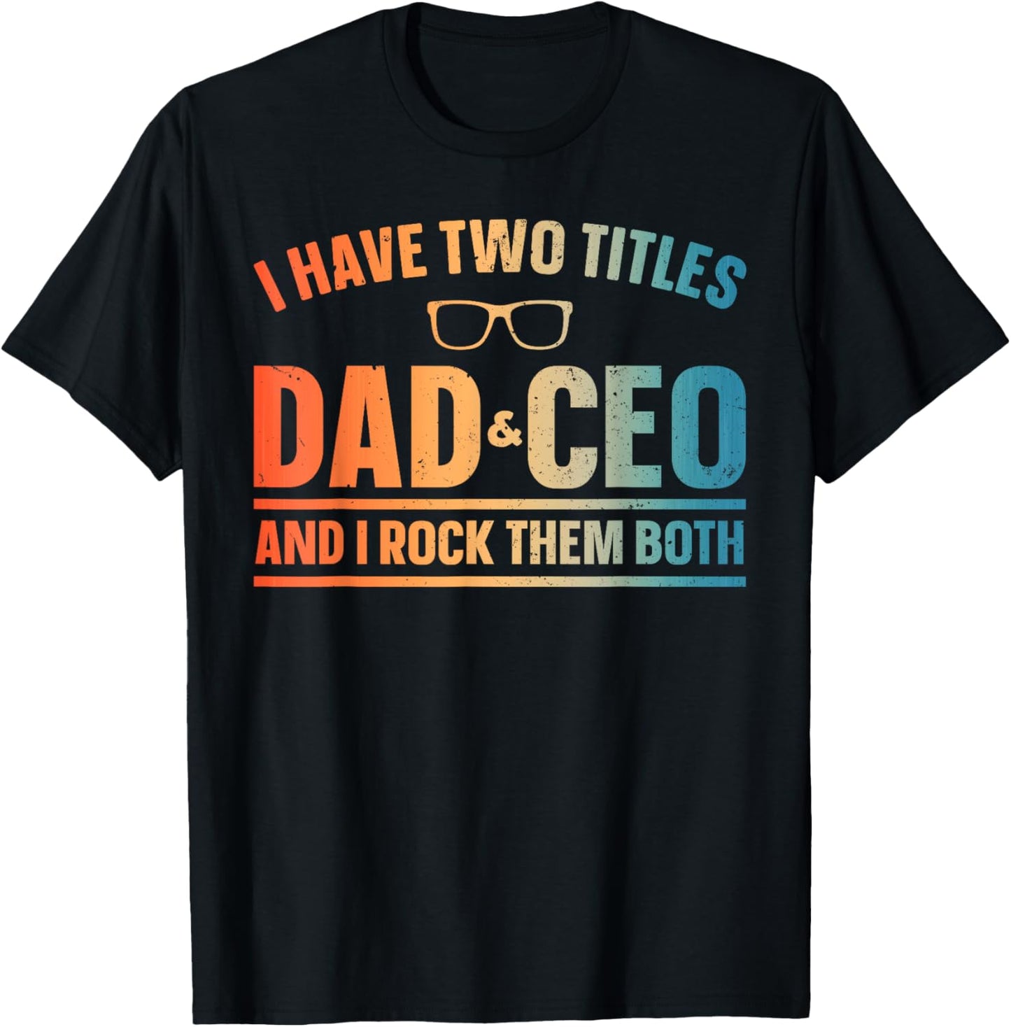 CEO Art For Dad Men Father Business Owner Entrepreneur CEO T-Shirt - T-Shirt | Black