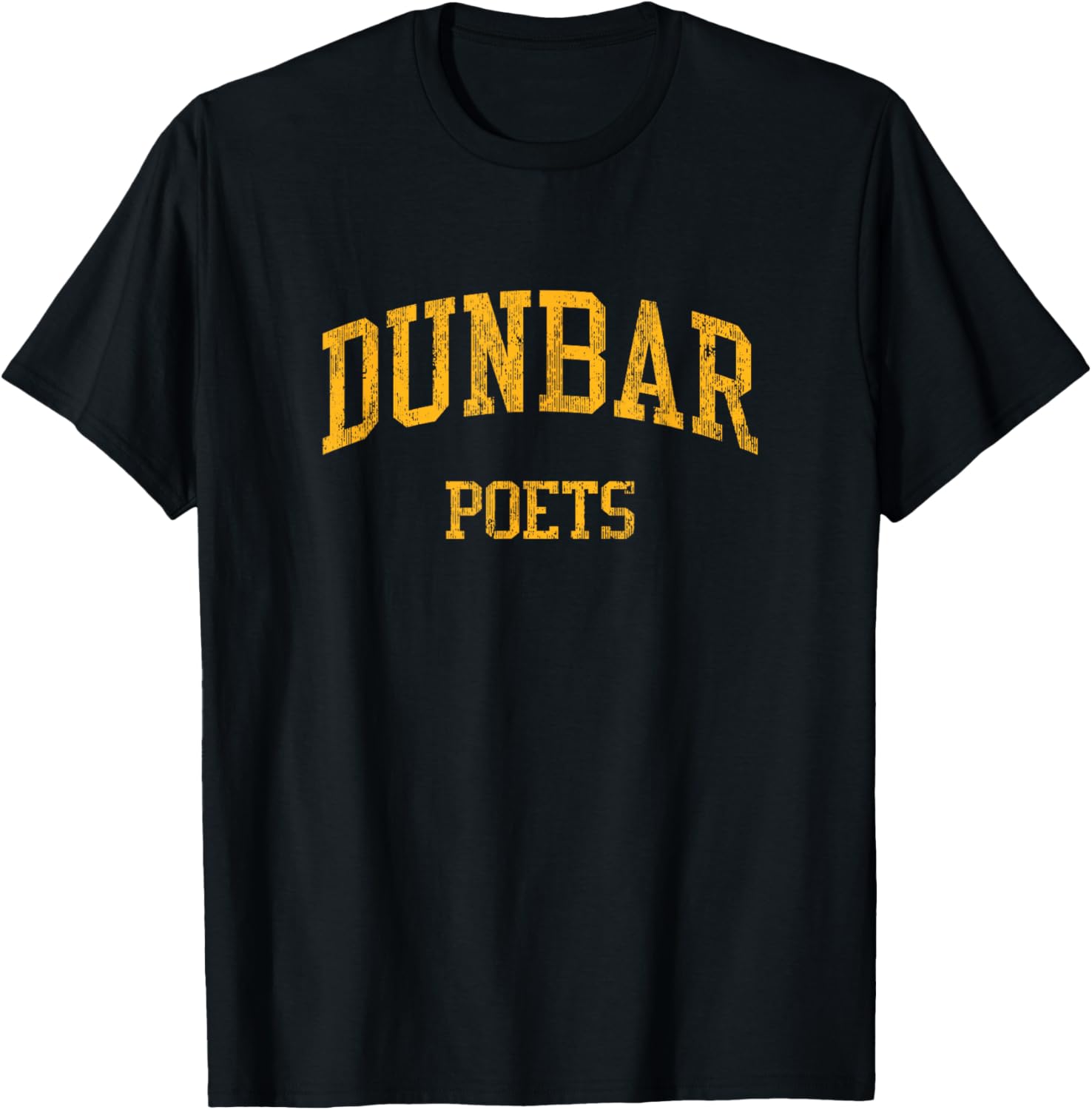 Dunbar High School HS Baltimore MD Vintage Sports T-Shirt - T-Shirt | Black