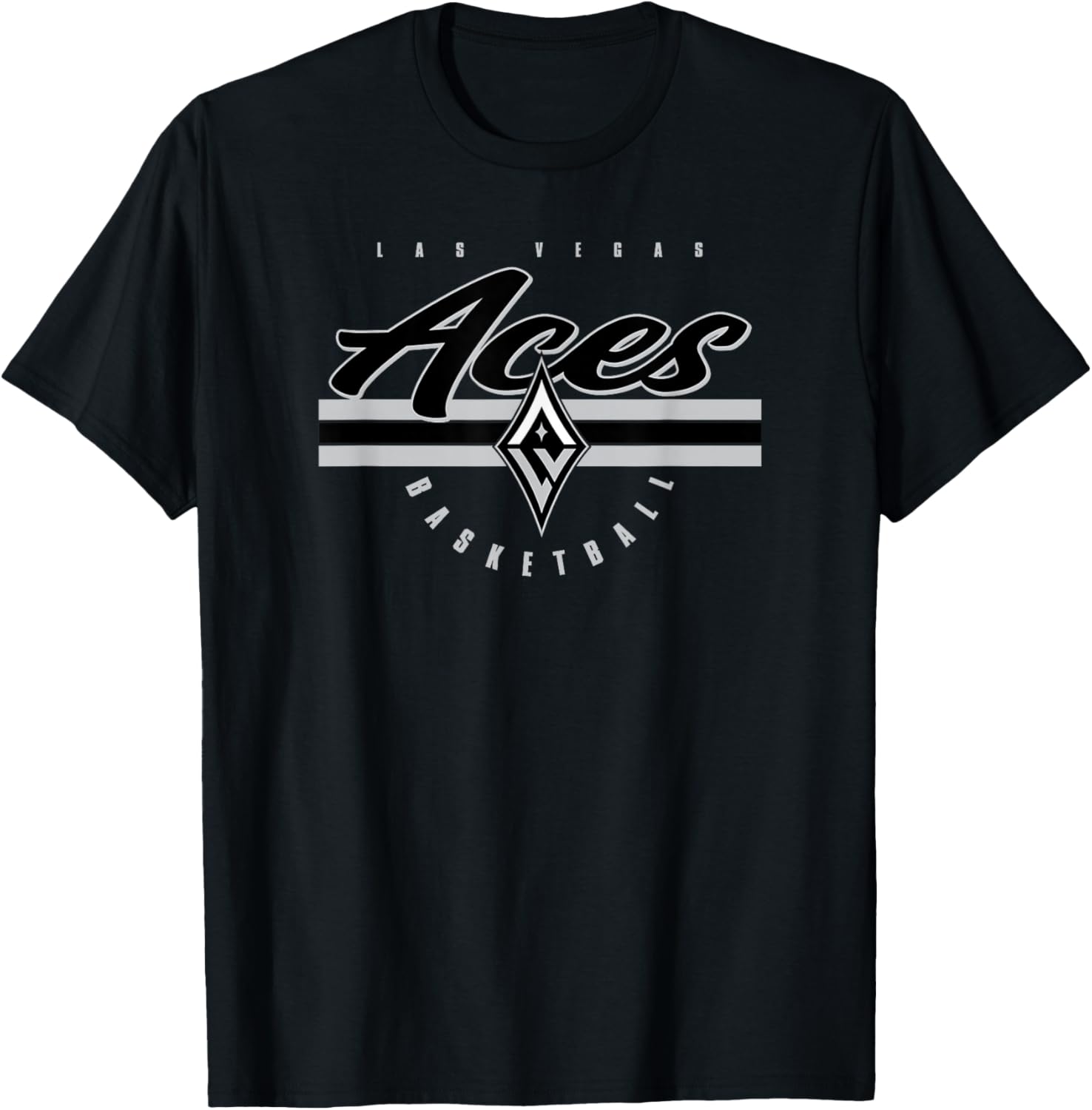 WNBA Las Vegas Aces Off The Bench T-Shirt - T-Shirt | Black