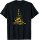 Dark Souls Bonfire Icon Fantasy Action RPG Video Game T-Shirt - T-Shirt | Black