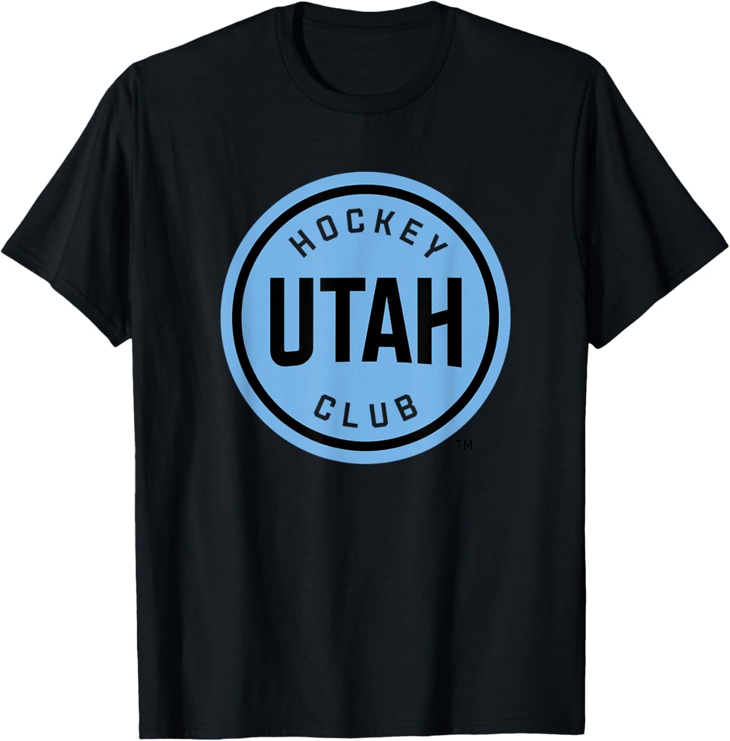 Utah Hockey Club Icon White Officially Licensed T-Shirt - T-Shirt | Black