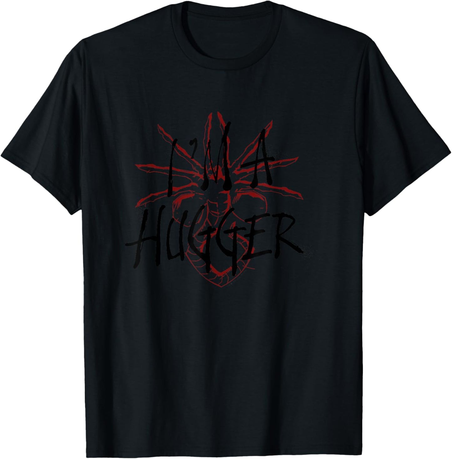Alien: Romulus I'm A Hugger Graffiti Paint Black Logo T-Shirt - T-Shirt | Black