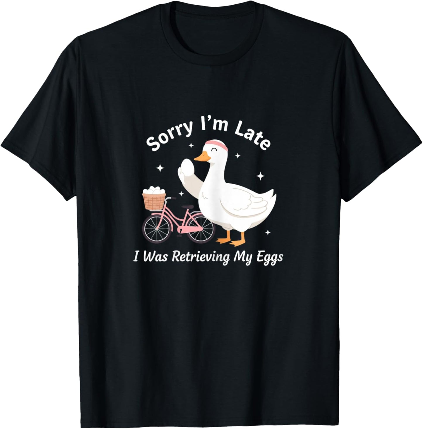 IVF Miracle Egg Retrieval Infertility Goose IVF Mom IVF T-Shirt - T-Shirt | Black