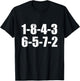 18436572 Funny Firing Order Small Block Engine T-Shirt - T-Shirt | Black