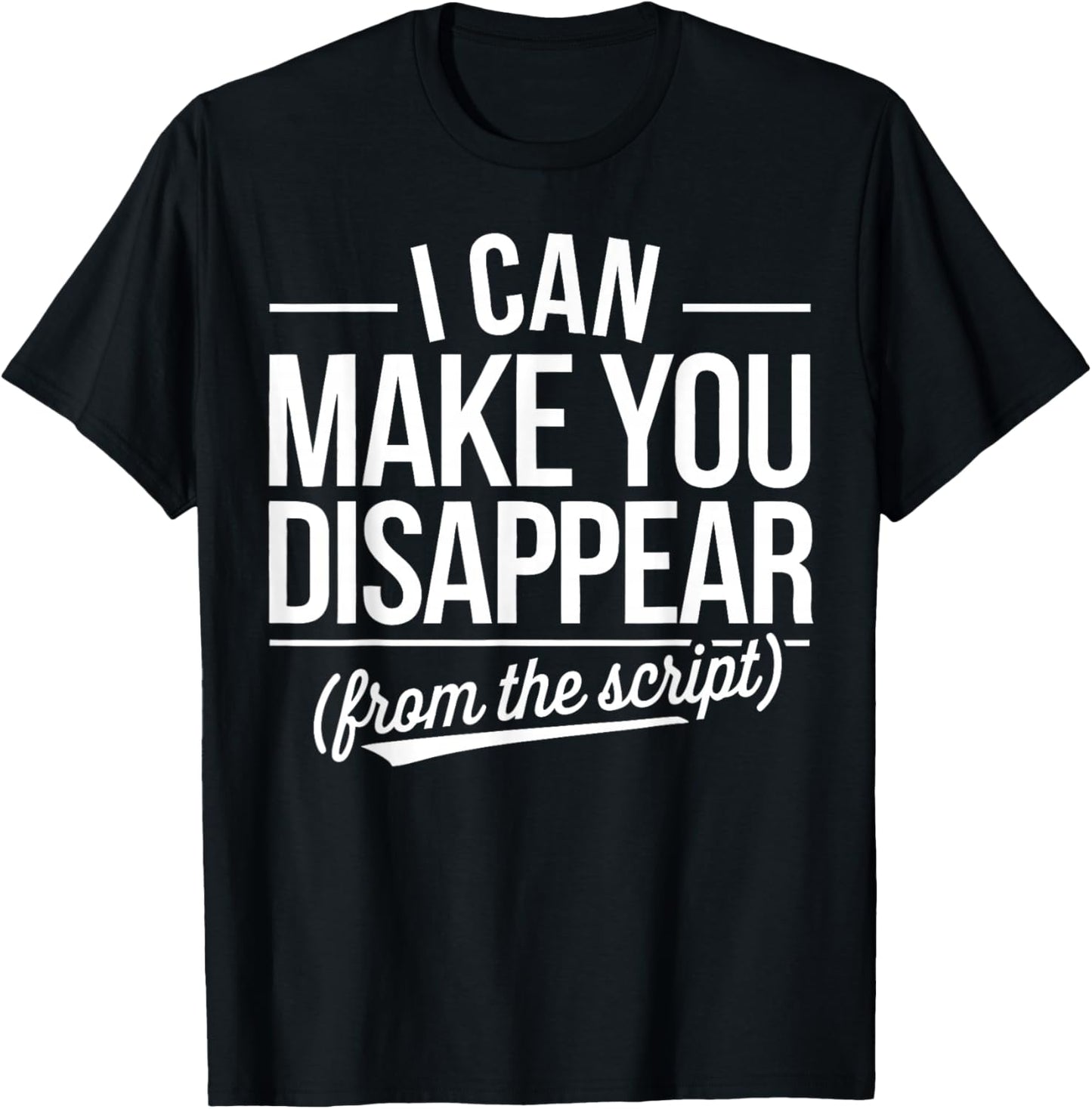 Stage Manager Hilarious Theater Manager T-Shirt - T-Shirt | Black