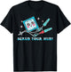 Scrub Your Hub Funny Peds ER ICU RN Grad Clinical Preceptor T-Shirt - T-Shirt | Black
