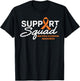 MS Support Squad National Multiple Sclerosis Awareness Month T-Shirt - T-Shirt | Black