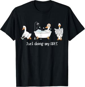 Just Doing My ADLS Silly-Goose OTA Occupational Therapist T-Shirt - T-Shirt | Black
