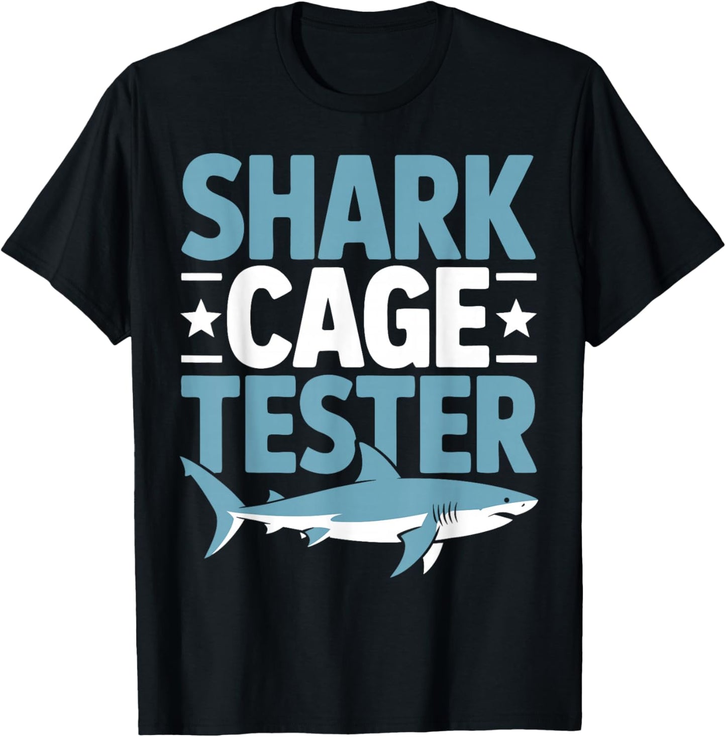 Amputated Prosthetic User Cage Tester Funny Amputee T-Shirt - T-Shirt | Black