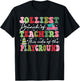Jolliest Bunch of Teachers This Side Of The Playground X-mas T-Shirt - T-Shirt | Black