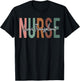 Liver Transplant Nurse Retro Vintage Appreciation Week T-Shirt - T-Shirt | Black