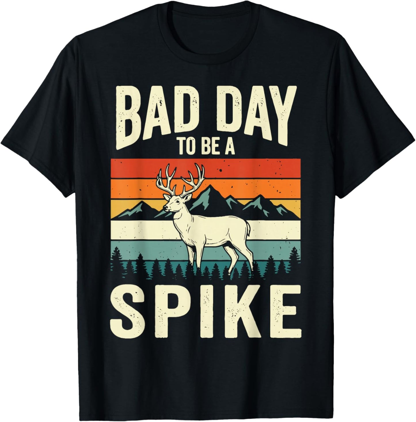 Bad Day to Be A Spike T-Shirt - T-Shirt | Black