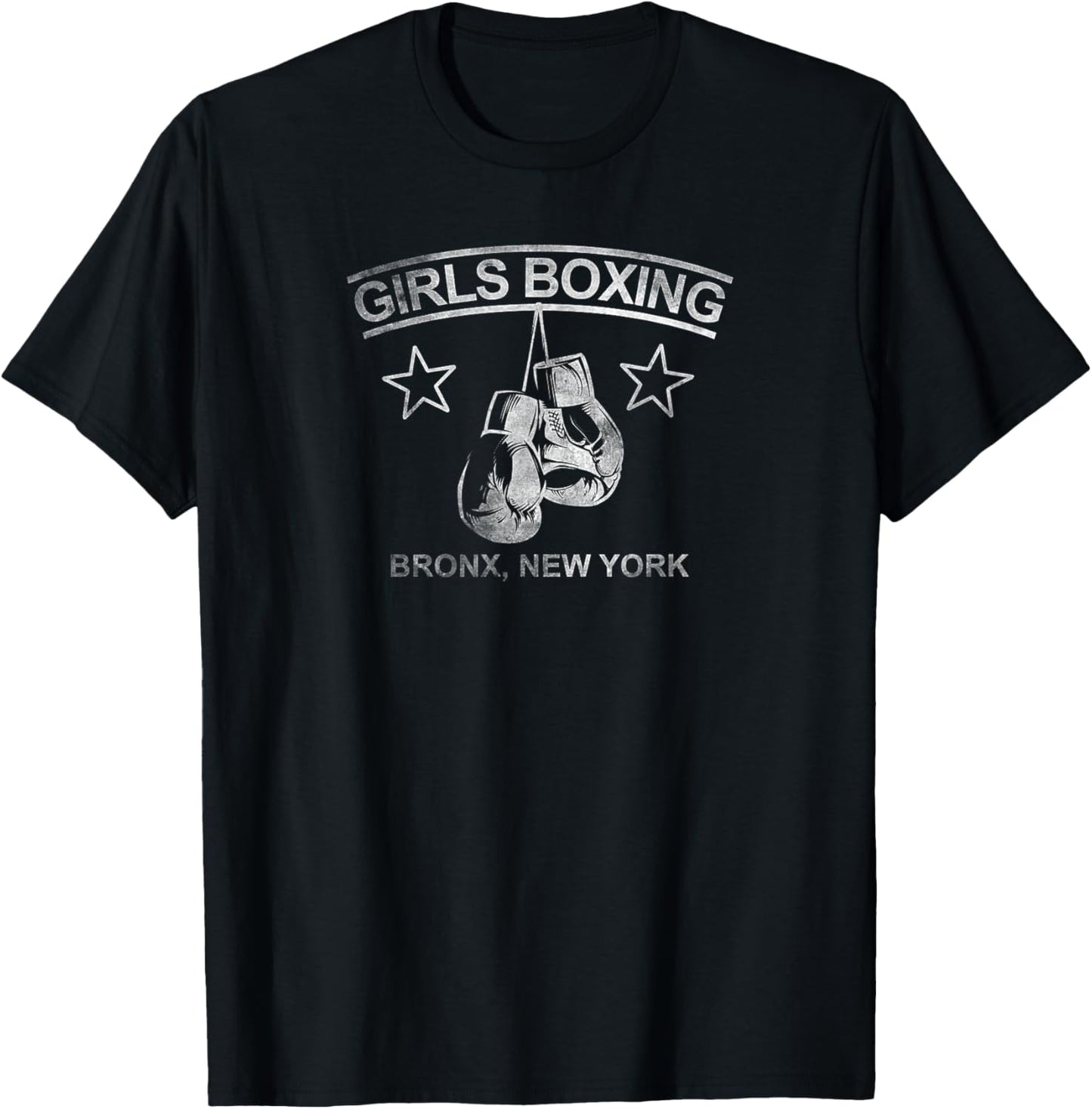 Girls Boxing Girls Boxing Bronx New York T-Shirt - T-Shirt | Black