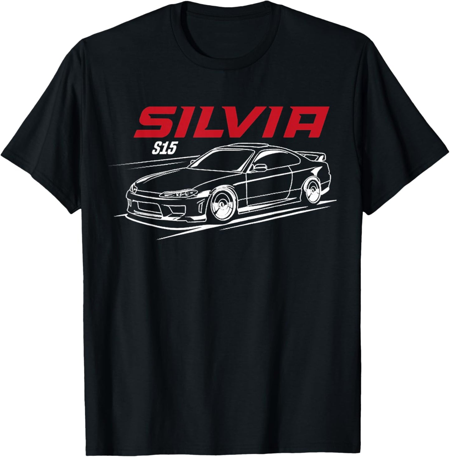 Silvia s15 lover sport car T-Shirt - T-Shirt | Black