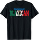 Half Black Half Mexican American Blaxican Black History T-Shirt - T-Shirt | Black