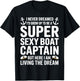 Best Boat Art Women Kids Captain Boating Boat Lover T-Shirt - T-Shirt | Black
