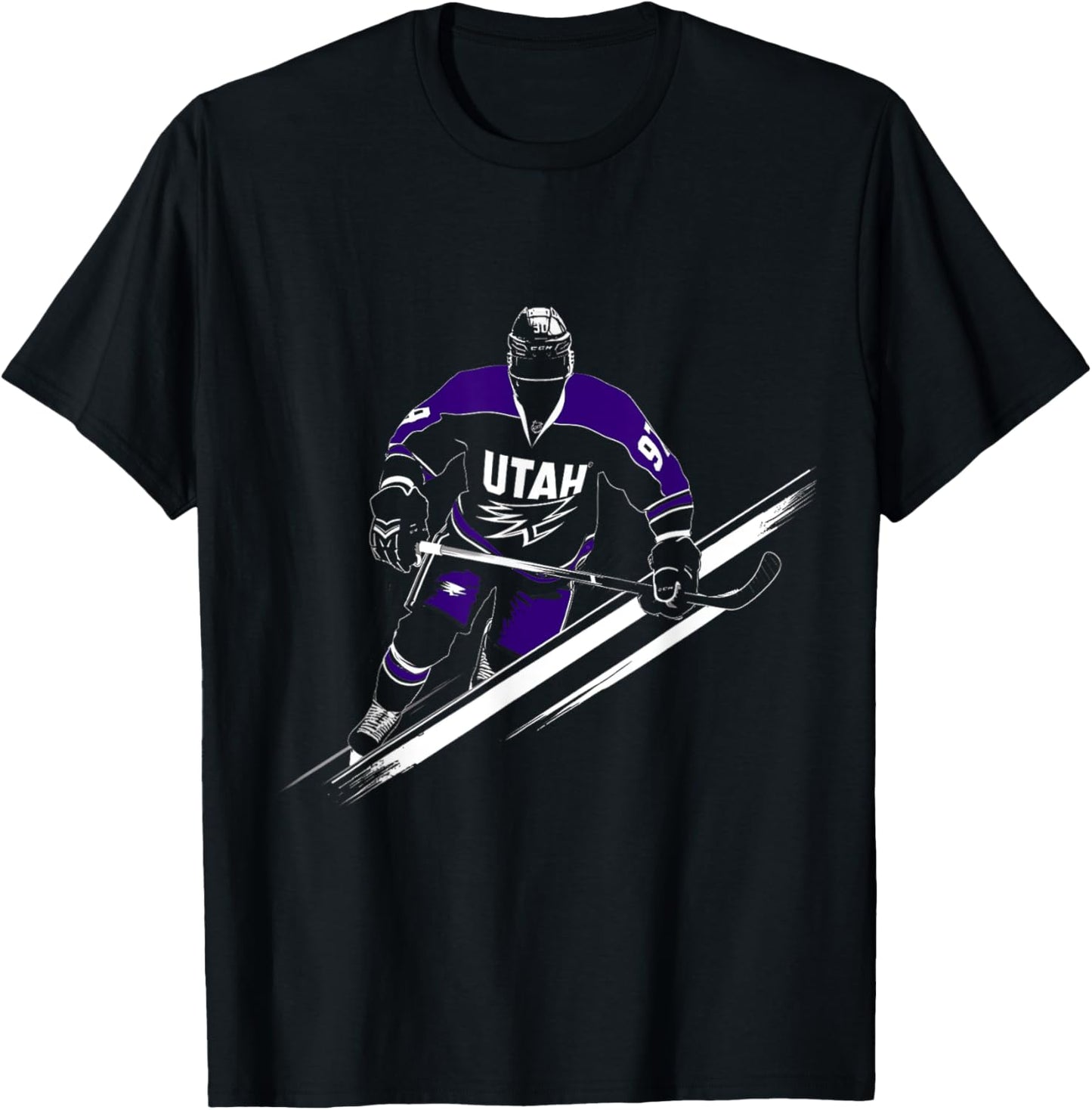 Utah Hockey T-Shirt - T-Shirt | Black