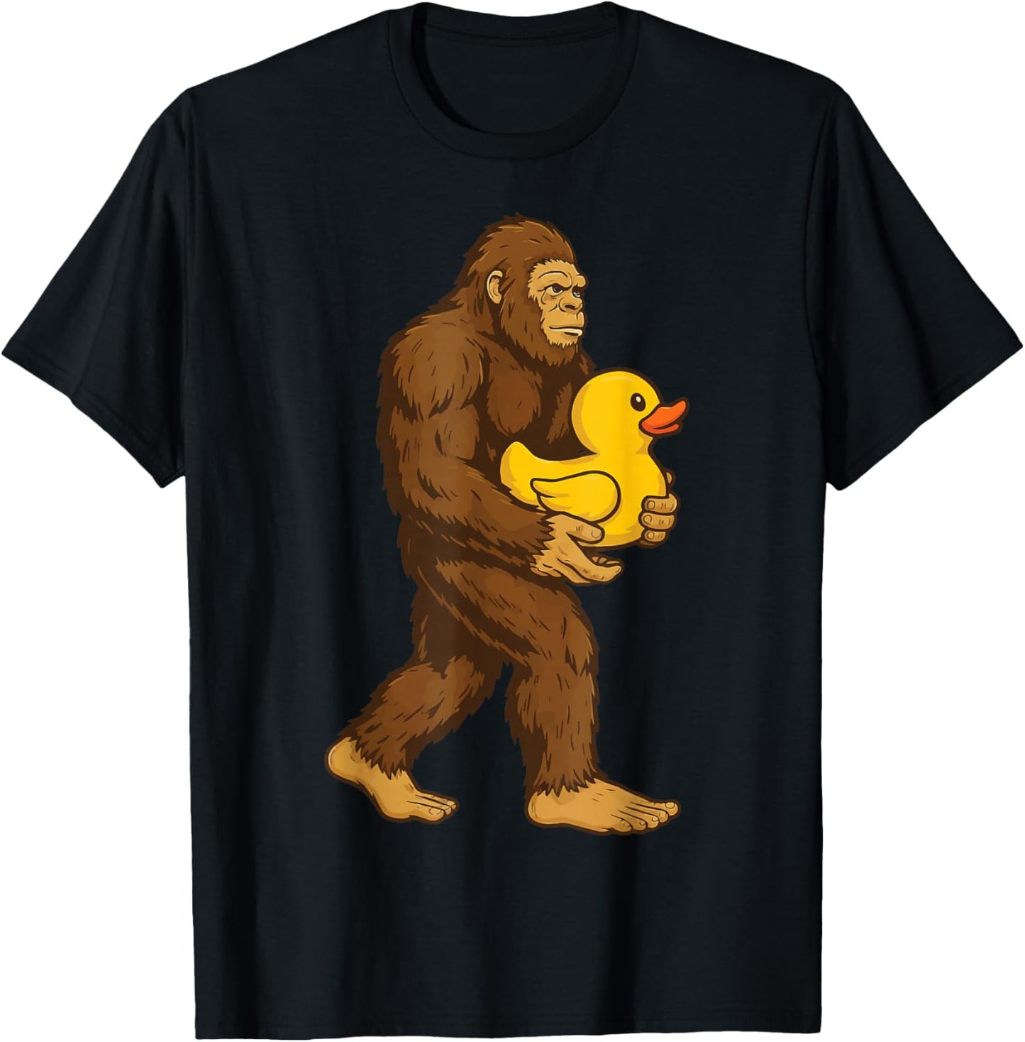 Bigfoot Rubber Duck T-Shirt - T-Shirt | Black
