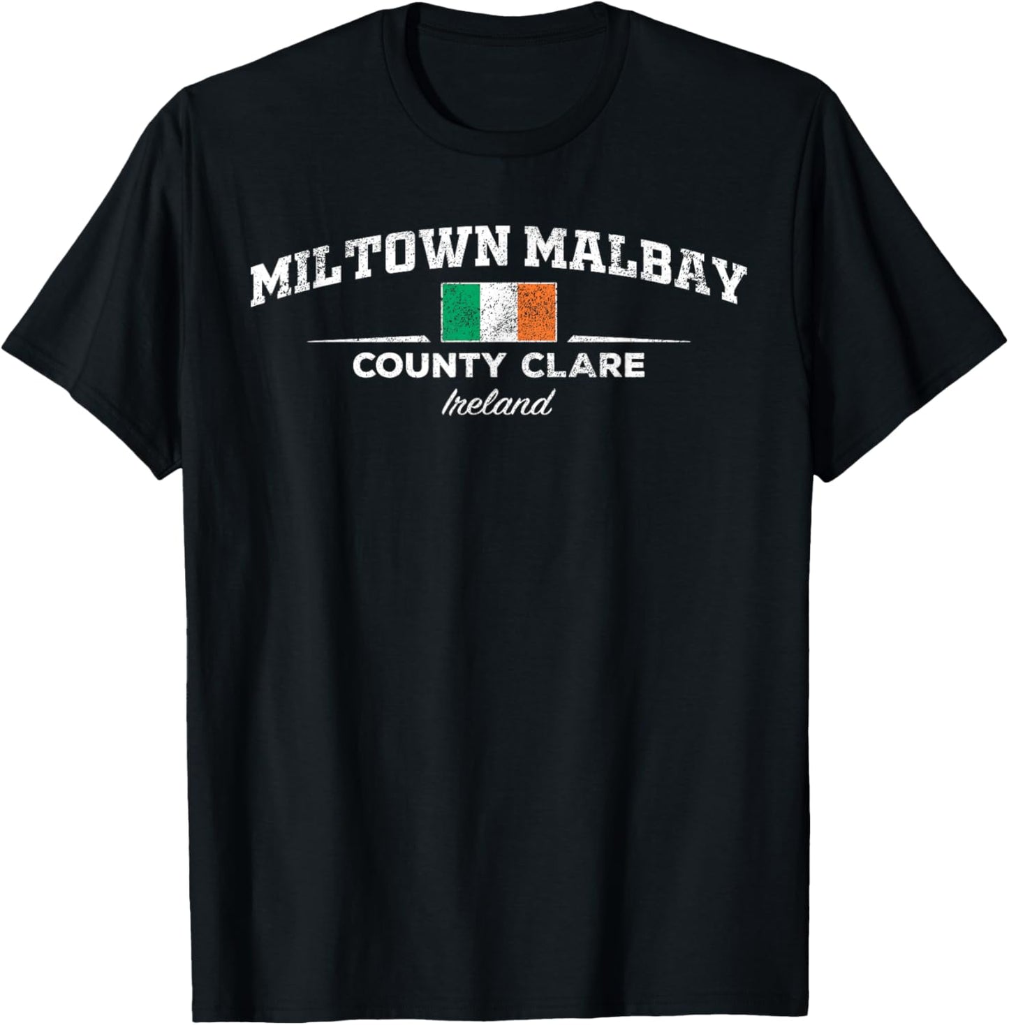 Miltown Malbay Ireland T-Shirt - T-Shirt | Black
