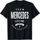 Team Mercedes Lifetime Member Funny Name Mercedes T-Shirt - T-Shirt | Black