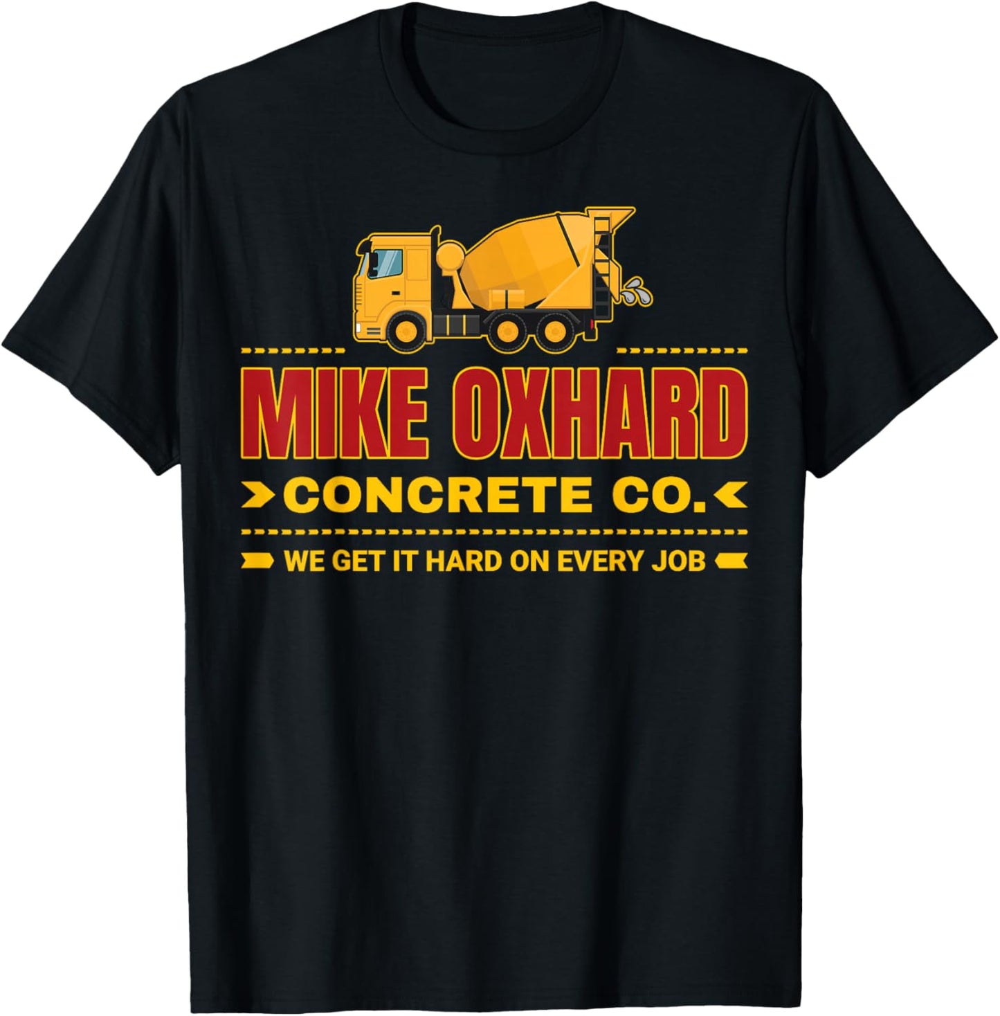 Mike Oxhard Funny Adult Humor Pun Innuendo Joke Gag Gifts T-Shirt - T-Shirt | Black