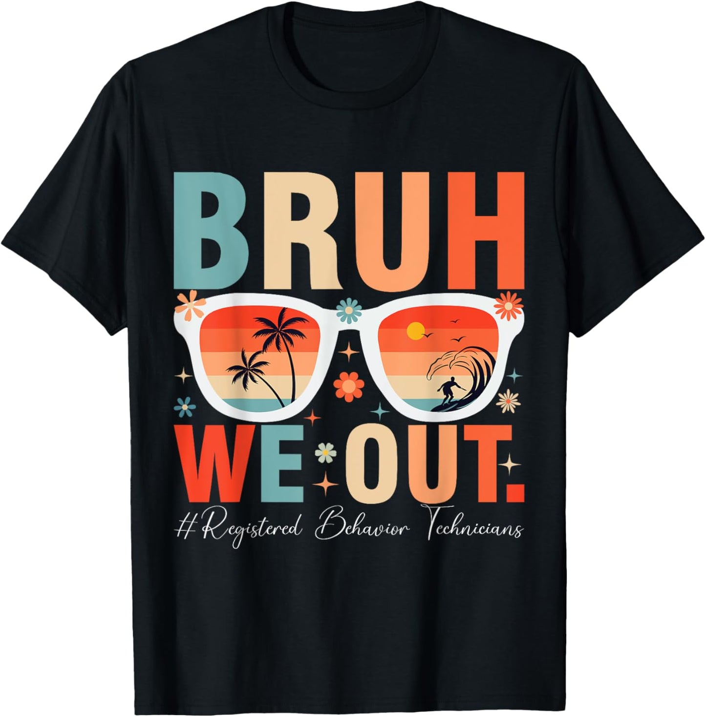 bruh we out RBT T-Shirt - T-Shirt | Black