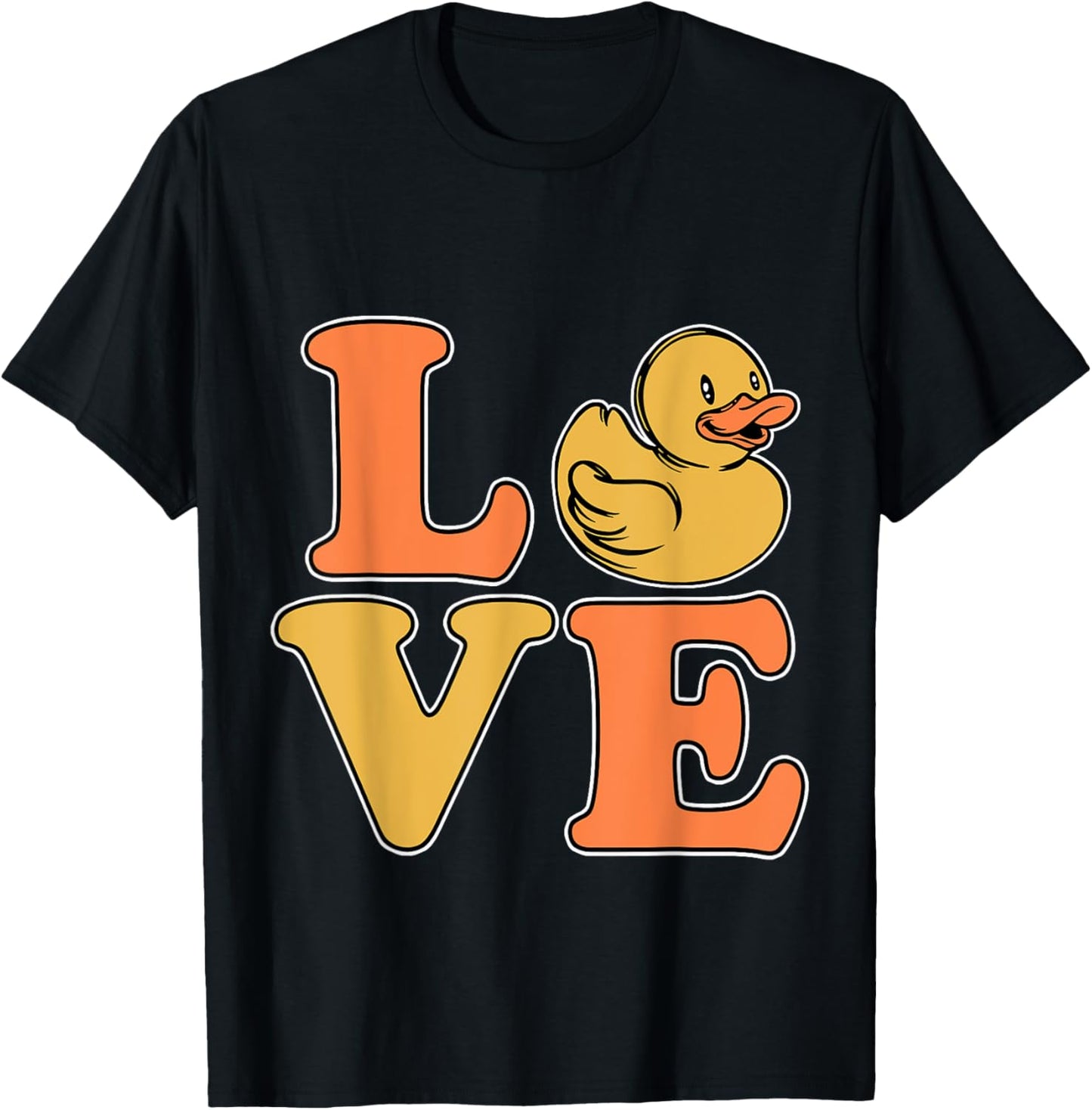 Love Duck T-Shirt - T-Shirt | Black