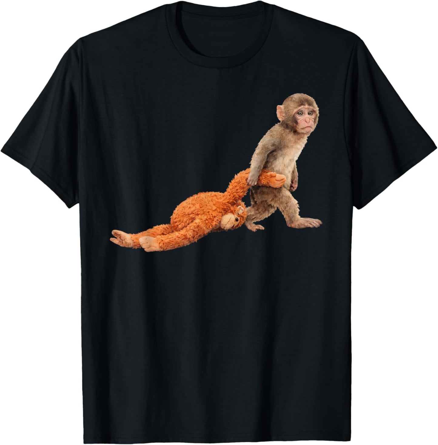 Punch Baby Monkey T-Shirt - T-Shirt | Black