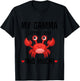 My Gamma Loves Me Grandchild Crab T-Shirt - T-Shirt | Black