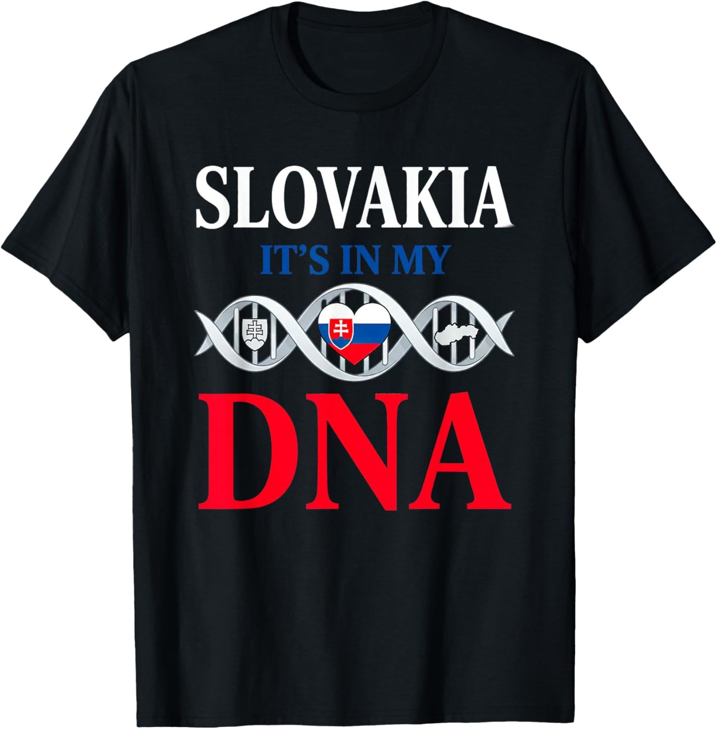 Slovakia Souvenir Slovak Travel Slovenský Graphic T-Shirt - T-Shirt | Black