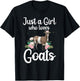 Cool Goat Art Girls Goat Farmer Pygmy Goat Lover T-Shirt - T-Shirt | Black
